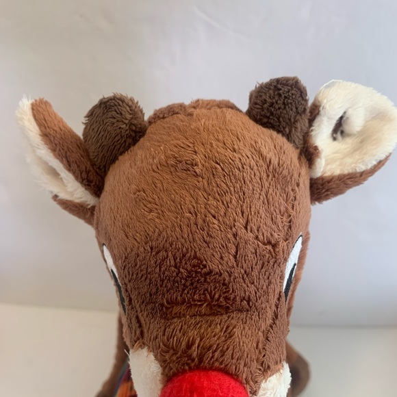 2016 Dan Dee Collectors Choice Rudolph the Red Nosed Reindeer w/Scarf - Picture 2 of 11
